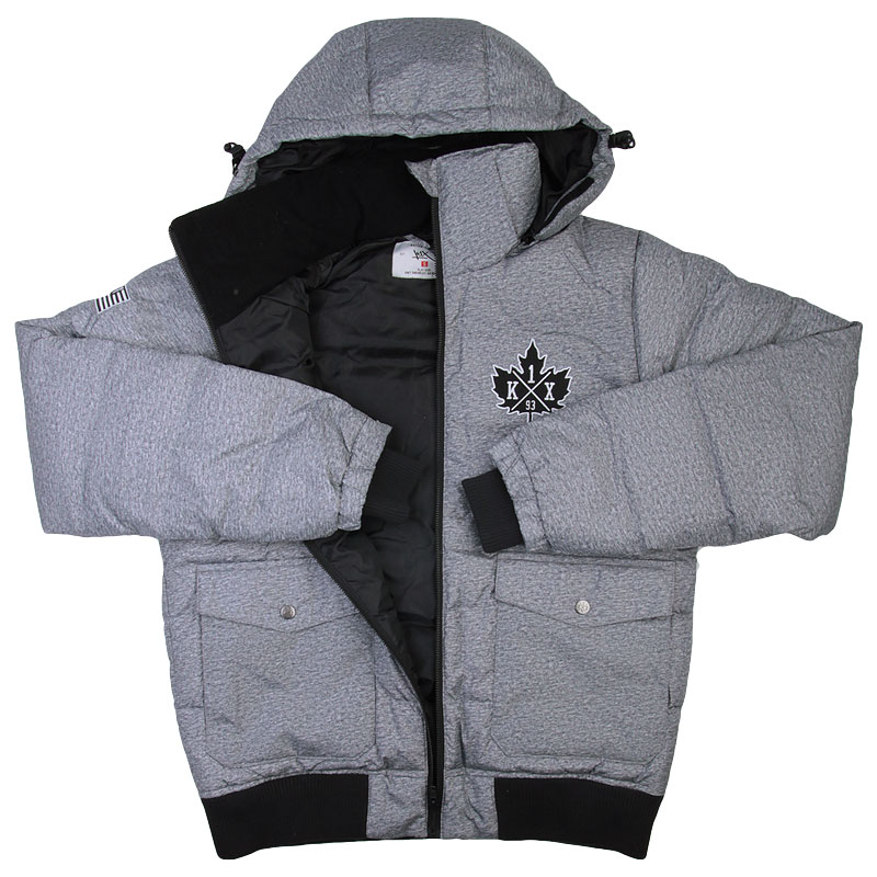 мужская серая куртка K1X 1st Pick Down Jacket 1100-0215/8899 - цена, описание, фото 2